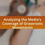 Analyzing the Media’s Coverage of Grassroots Movements