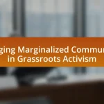 Engaging Marginalized Communities in Grassroots Activism