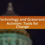 Technology and Grassroots Activism: Tools for Change