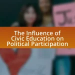 The Influence of Civic Education on Political Participation