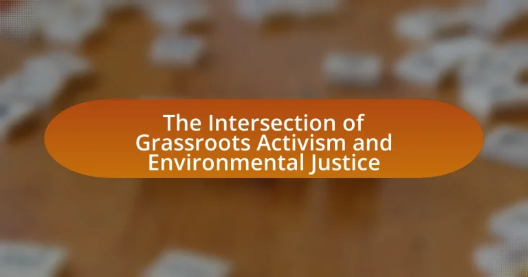 The Intersection of Grassroots Activism and Environmental Justice