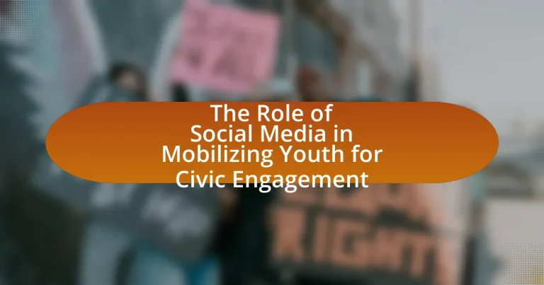 The Role of Social Media in Mobilizing Youth for Civic Engagement